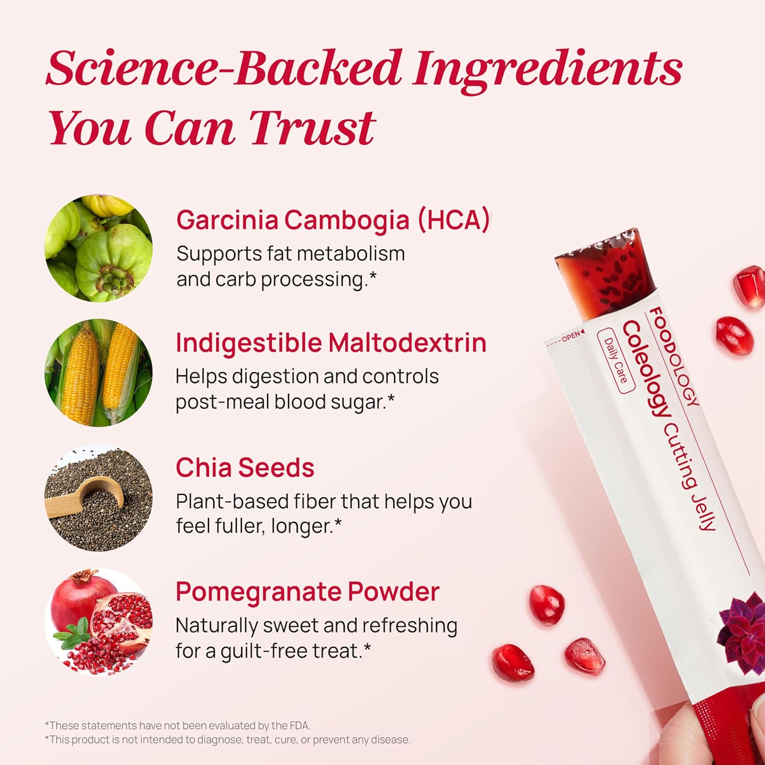 Modo de uso da FOODOLOGY Coleology Cutting Jelly