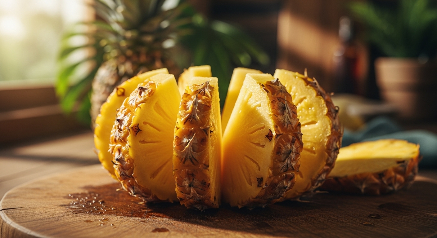 Abacaxi: benefícios reais, pele viçosa, digestão leve + receita passo a passo