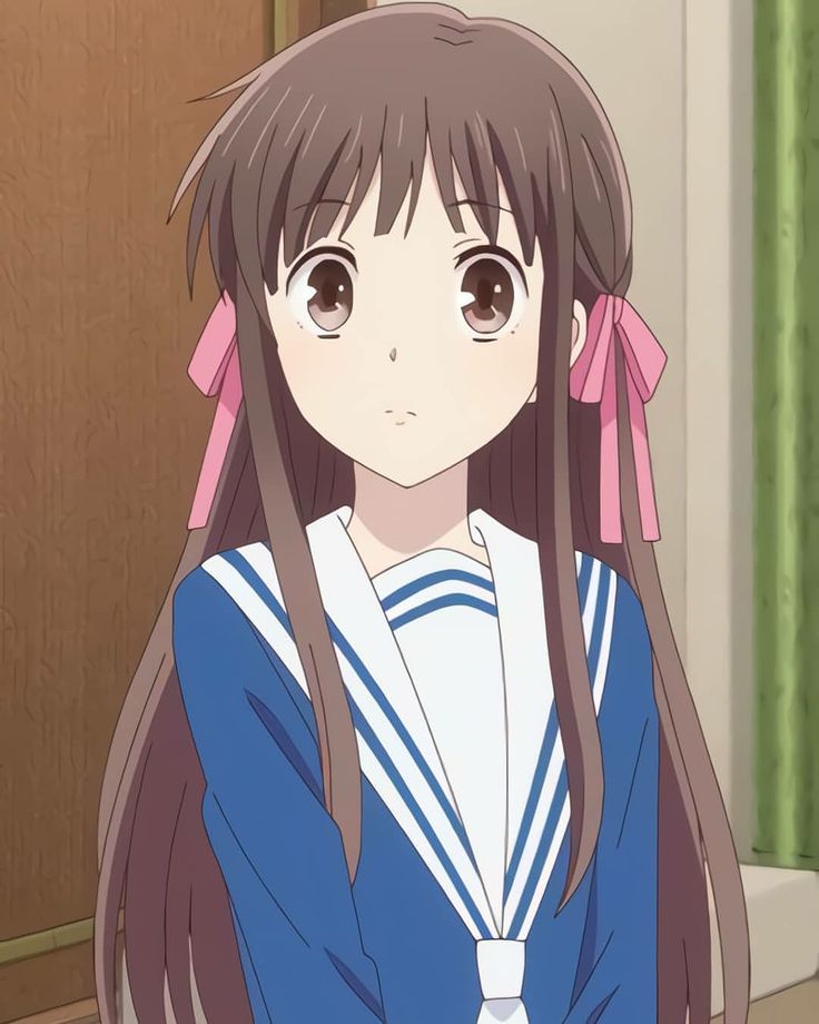 Fruits Basket — arte promocional com Tohru e os Sohma