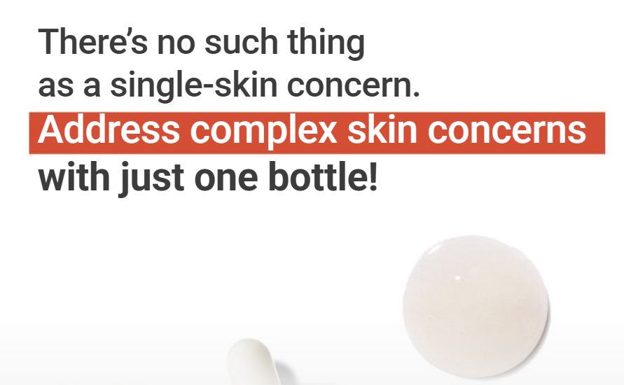 Textura do sérum Black Tea da Innisfree aplicada na pele