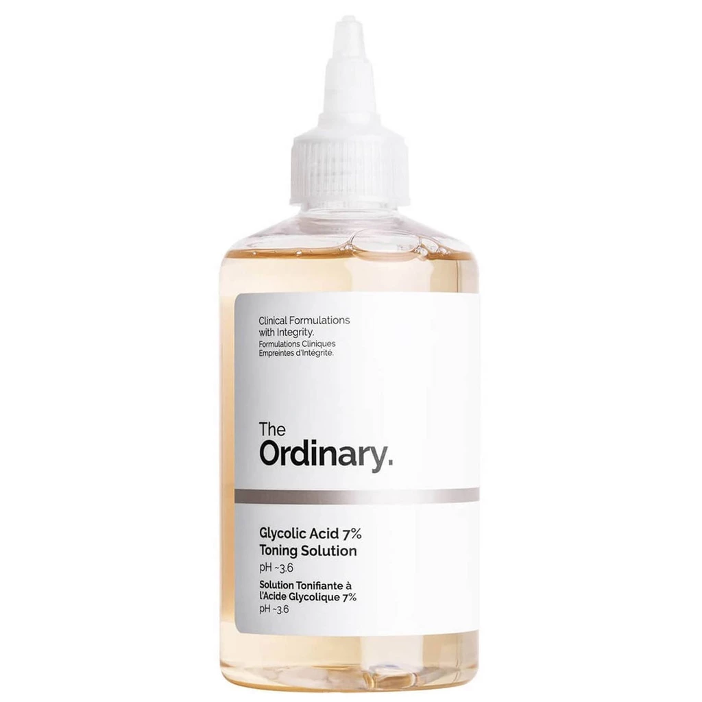 The Ordinary Glycolic Acid 7% Toning Solution embalagem
