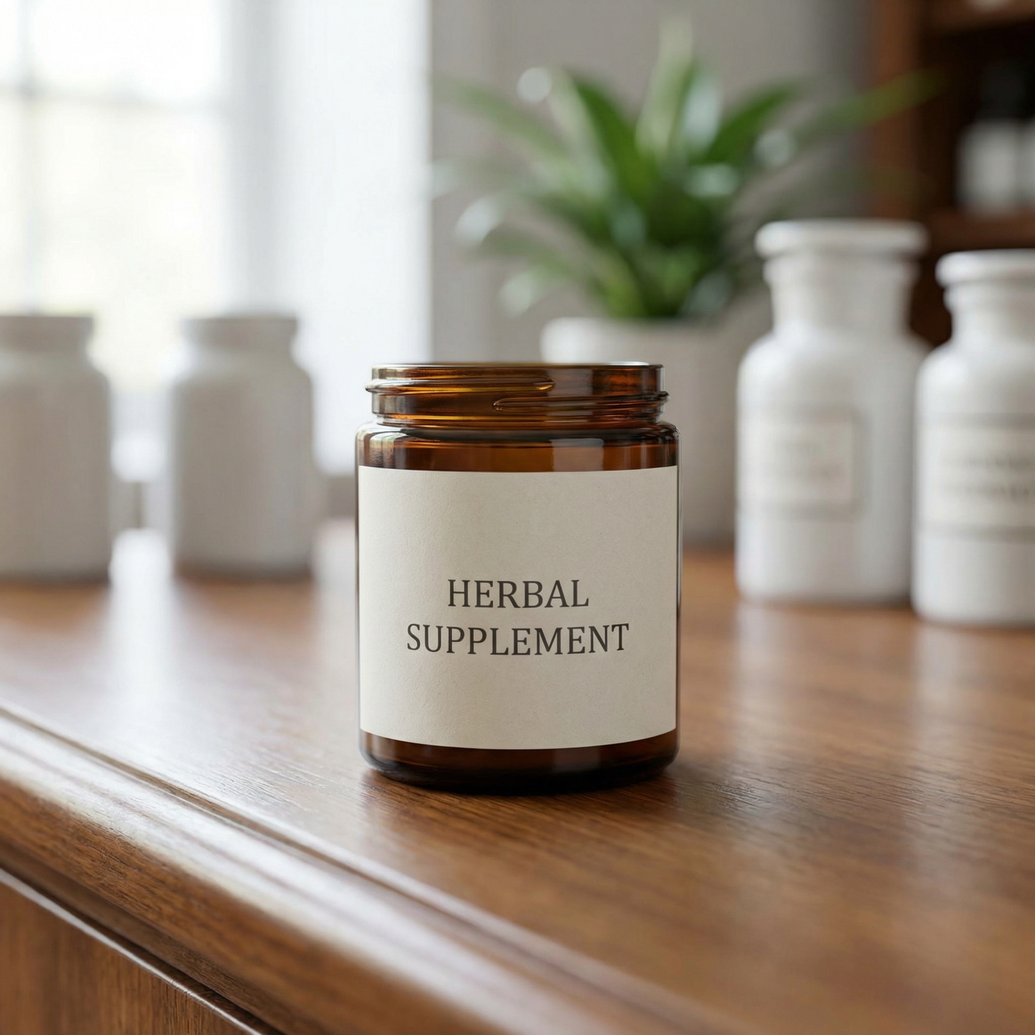 Frasco manipulado de metilcobalamina em farmácia de manipulação