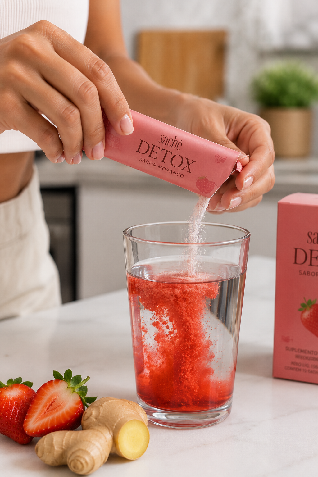 Preparo do Suco Detox