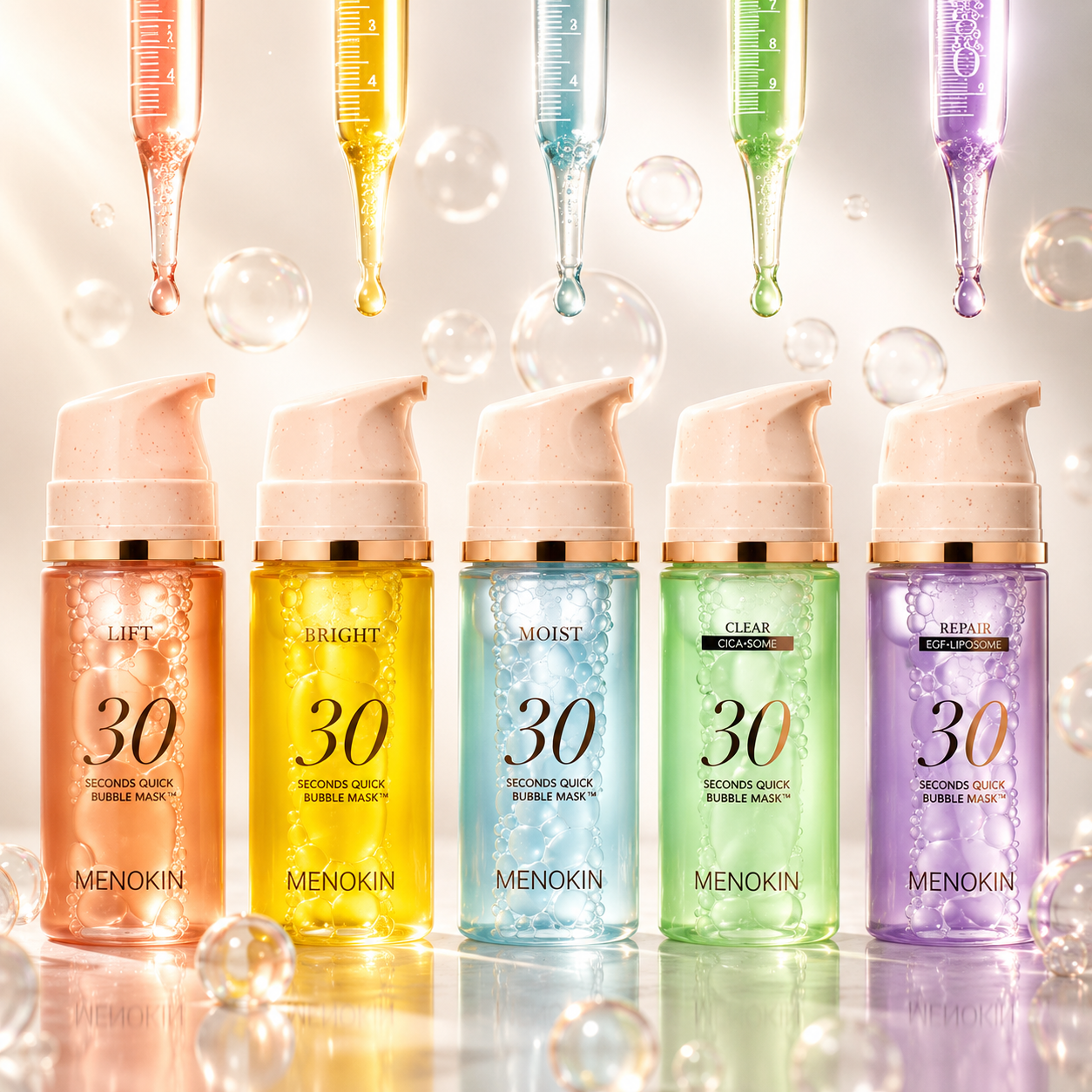 Linha MENOKIN 30 Seconds Quick Bubble Mask