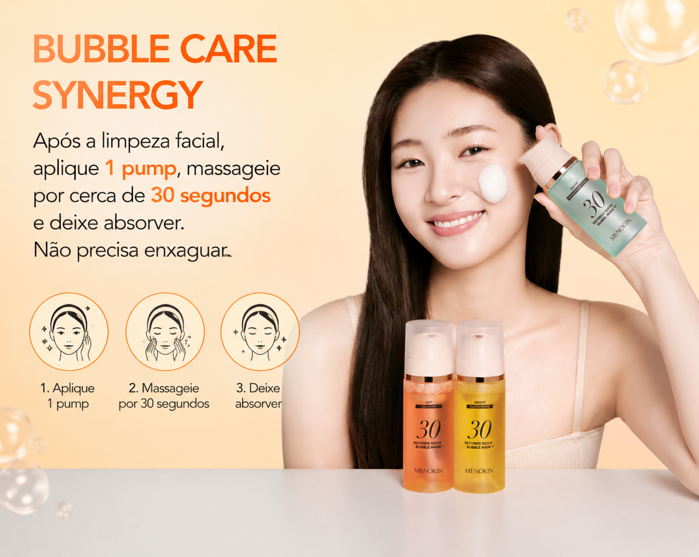 Como usar MENOKIN Bubble Mask