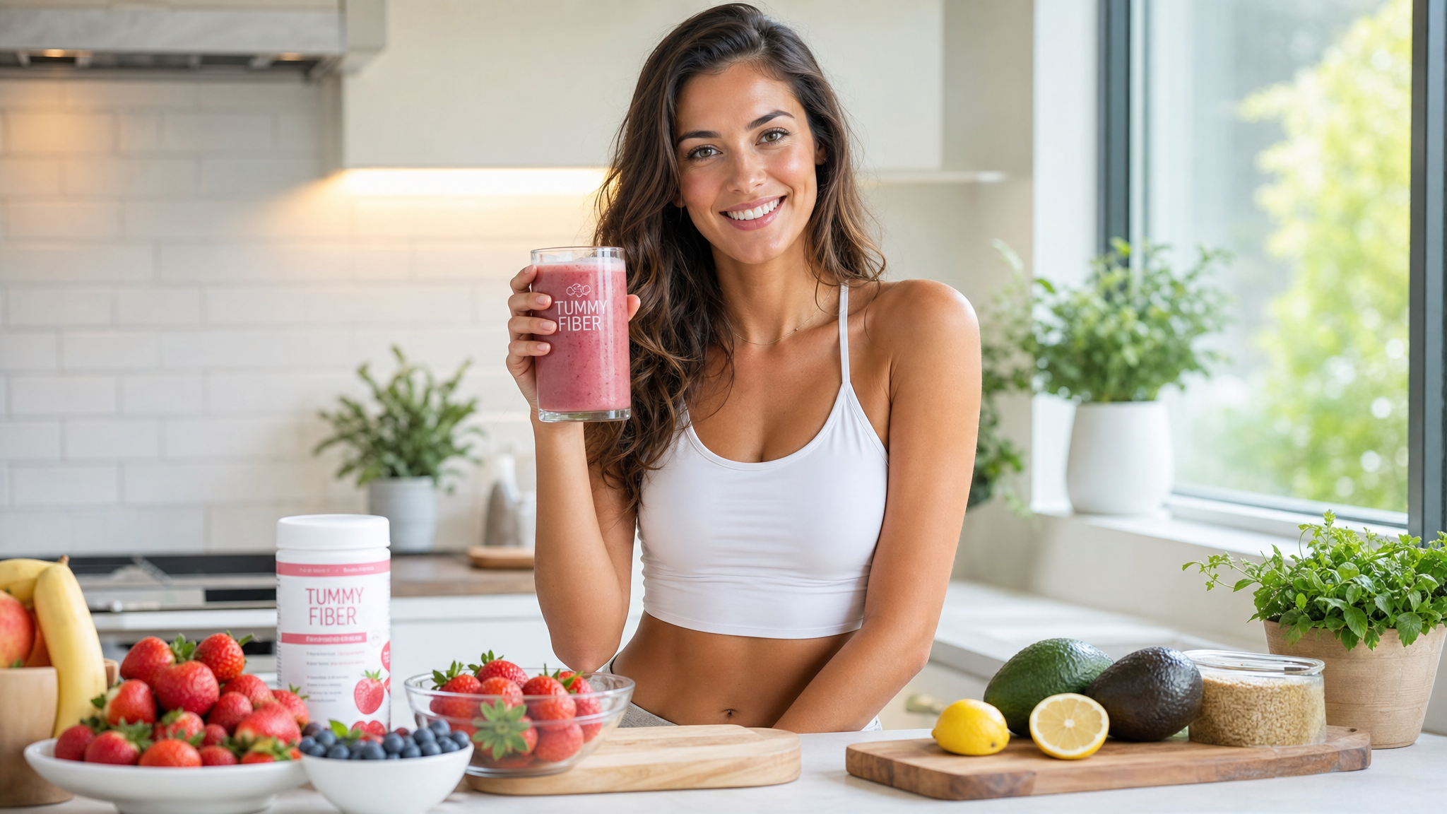 Ingredientes naturais para saciedade